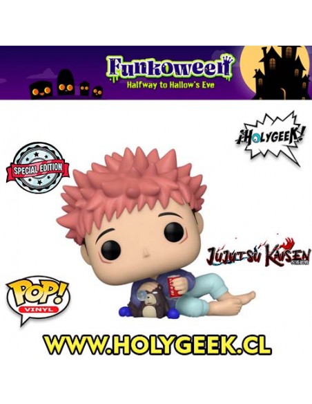 Pop! Animation: Jujutsu Kaisen -  Itadori w/ Tsukamoto Doll Special Edition 1117