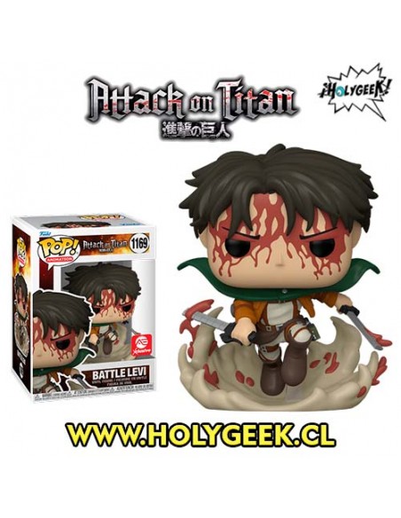 FUNKO POP! ANIMATION: Attack on Titan - Battle Levi (AE Exclusive) 1169