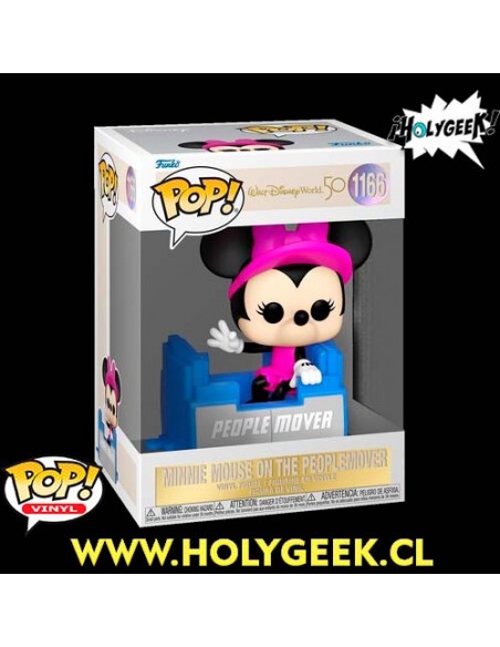 FUNKO POP! DISNEY: Walt Disney World 50TH- People Mover Minnie 1166