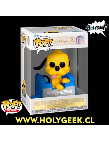 FUNKO POP! DISNEY: Walt Disney World 50TH- People Mover Pluto 1164