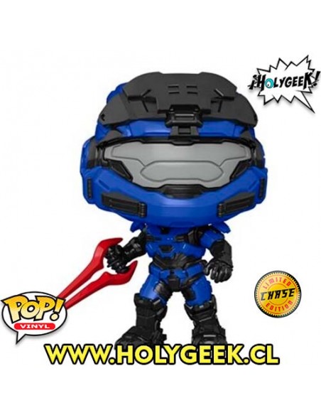FUNKO POP! GAMES: HaloInfinite- MarkV w/Blue Energy Sword 21 CHASE Ver.