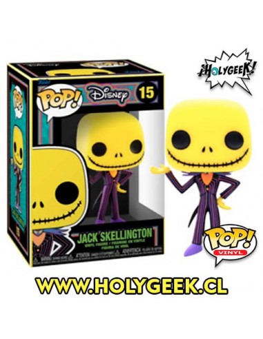 FUNKO POP! DISNEY: The Nightmare Before Christmas: Jack (Blacklight) 15