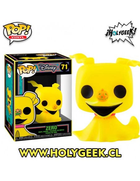 FUNKO POP! DISNEY: The Nightmare Before Christmas: Zero (Blacklight) 71