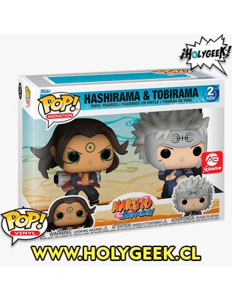 FUNKO POP! ANIMATION: NARUTO HASHIRAMA & TOBIRAMA 2PK (AE EXCLUSIVE)