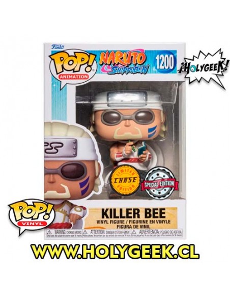 FUNKO POP! ANIMATION: NARUTO Killer Bee CHASE VER 1200