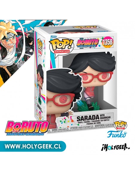 Funko Pop! Animation: Boruto: Naruto Next Generations Sarada with Sharingan 1358