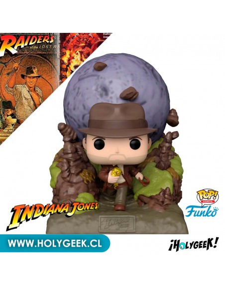 Funko Pop! Indiana Jones and the Raiders of the Lost Ark -  Indiana Jones Boulder Escape  Moment 1360