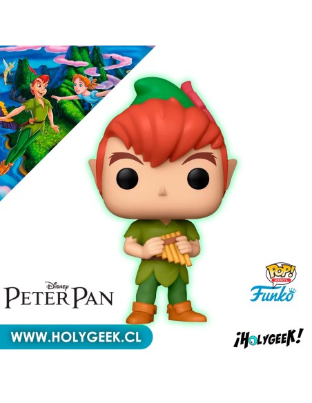 Funko Pop! Disney: Peter Pan 70th - Peter W/Flute 1344