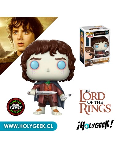 FUNKO POP! MOVIES: LORD OF THE RINGS - FRODO BAGGINS 444 (CHASE)