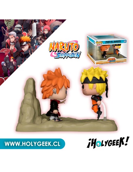 FUNKO POP! MOMENT: Naruto Shippuden - Pain (Akatsuki)  vs Naruto 1433