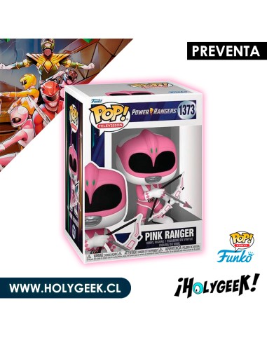 Funko Pop! Television: Mighty Morphin Power Rangers 30TH- Pink Ranger 1373