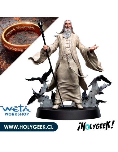 WETA Workshop Figures of Fandom - The Lord of the Rings - Saruman