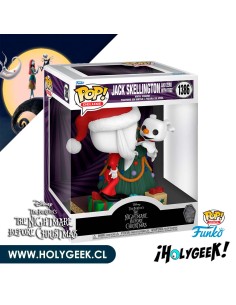 FUNKO POP! The Nightmare Before Christmas 30th Anniversary Jack and Zero with Tree Deluxe 1386 2