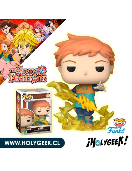 Funko Pop! Animation: Seven Deadly Sins - King 1342