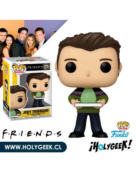 Funko Pop! Television: Friends -Joey Tribbiani W/ Pizza 1275