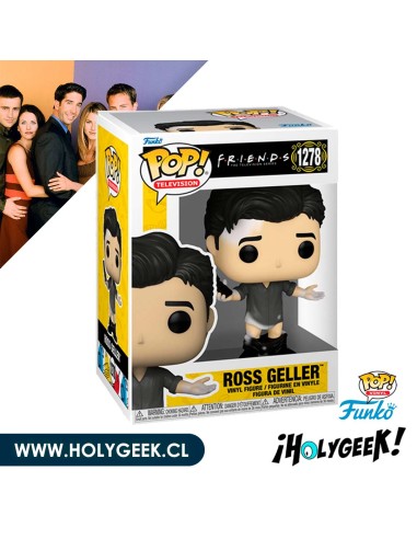 Funko Pop! Television: Friends - Ross Geller with Leather Pants 1278