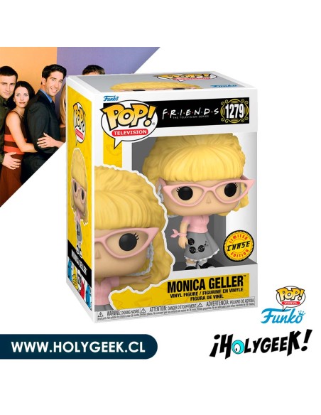 Funko Pop! Television: Friends - Monica Geller (Waitress) 1279 CHASE Ver.
