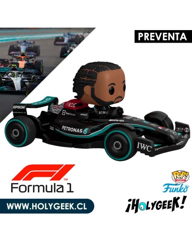 Funko Pop! Ride SPRDLX:	Formula 1 Mercedes Lewis Hamilton 308