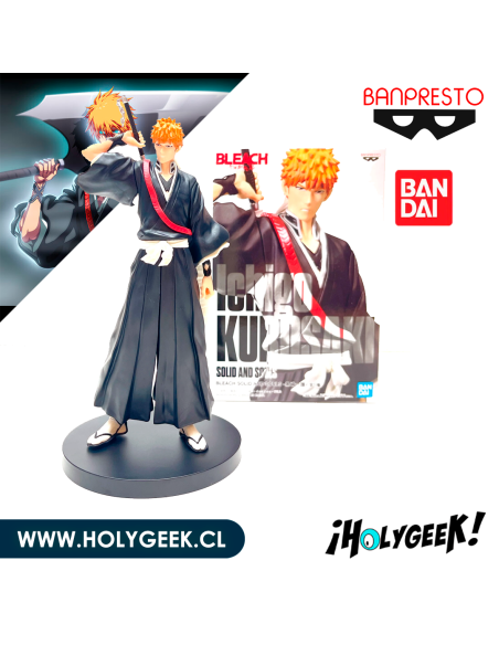 Bleach Banpresto - Ichigo Kurosaki Solid And Souls