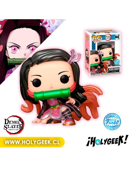 FUNKO POP! ANIMATION: DEMON SLAYER- NEZUKO (MT) 868 (LATAM EXCLUSIVE VERSION)