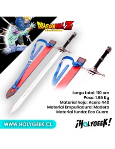 Espada Katana Metal One Piece Dracule Mihawk 25 Cm