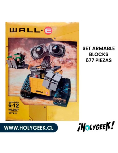 Set Armable Block WALL-E 6097 677pcs