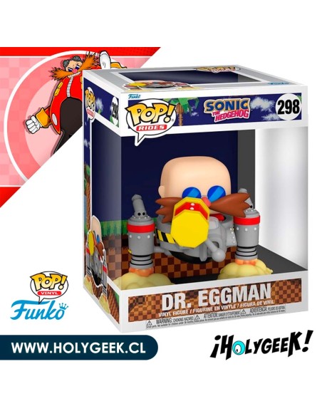 FUNKO POP! RIDES: Sonic - Dr. Eggman 298