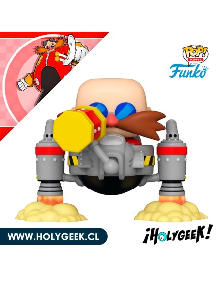 FUNKO POP! RIDES: Sonic - Dr. Eggman 298