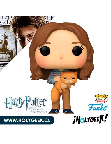 FUNKO POP! VINYL Harry Potter and the Prisoner of Azkaban Hermione Granger with Crookshanks 167