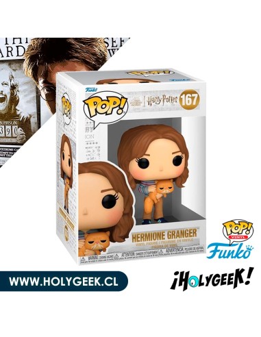 FUNKO POP! VINYL Harry Potter and the Prisoner of Azkaban Hermione Granger with Crookshanks 167