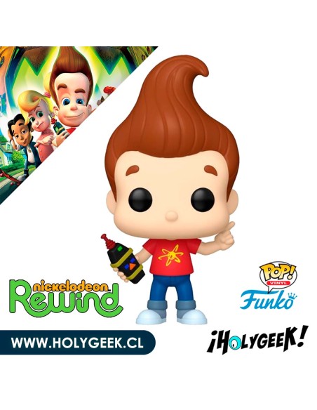 FUNKO POP! Nickelodeon The Adventures of Jimmy Neutron Boy Genius - Jimmy Neutron 1529