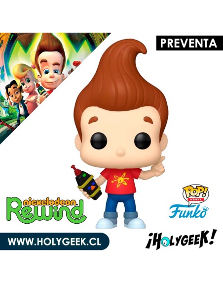 FUNKO POP! Nickelodeon The Adventures of Jimmy Neutron Boy Genius - Jimmy Neutron 1529