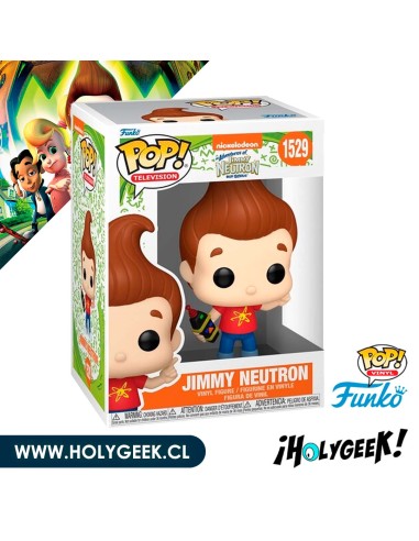 FUNKO POP! Nickelodeon The Adventures of Jimmy Neutron Boy Genius - Jimmy Neutron 1529