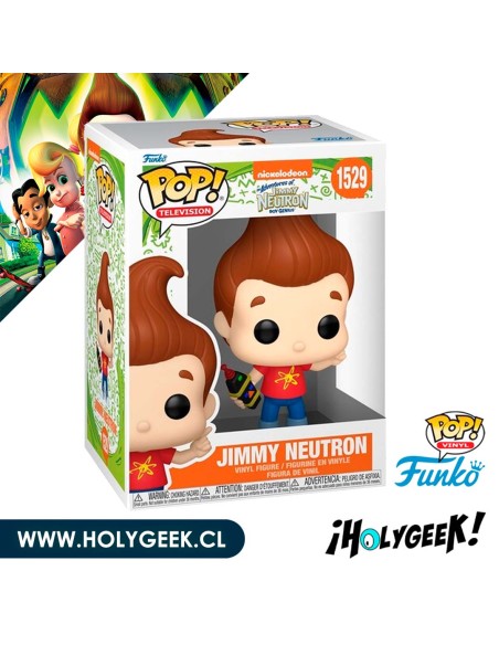 FUNKO POP! Nickelodeon The Adventures of Jimmy Neutron Boy Genius - Jimmy Neutron 1529