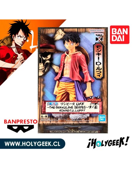Banpresto One Piece DxfThe Grandline Series Wanokuni Monkey D Luffy