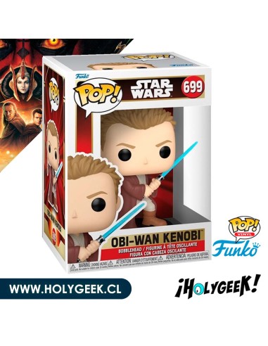 FUNKO POP! Star Wars - EP1 The Phantom Menace Anniversary - Obi-Wan (Young) 699