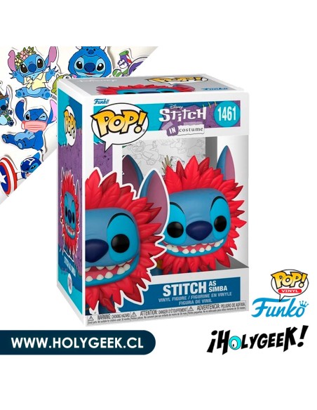 FUNKO POP! DISNEY: Stitch Costume - Simba 1461
