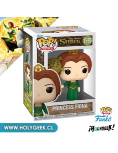 FUNKO POP! MOVIES Shrek DreamWorks 30th Anniversary - Fiona with Frog Balloon - 1595 2