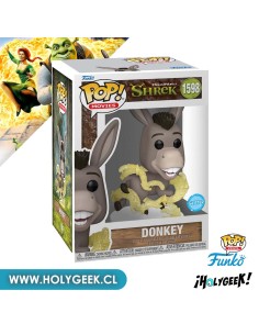 FUNKO POP! MOVIES Shrek DreamWorks 30th Anniversary - Donkey Glitter - 1598 2