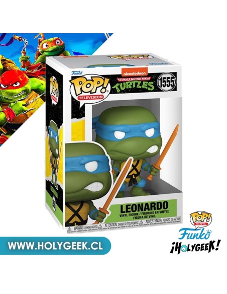 FUNKO POP! Teenage Mutant Ninja Turtles Leonardo with Katana - 1555