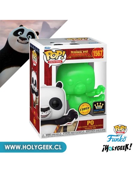FUNKO POP! Kung Fu Panda DreamWork's 30th Anniversary - Po - 1567 CHASE Ver.