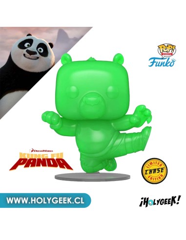 FUNKO POP! Kung Fu Panda DreamWork's 30th Anniversary - Po - 1567 CHASE Ver.