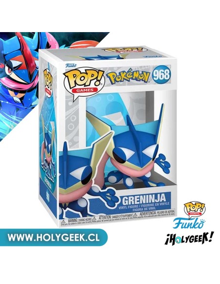FUNKO POP! VIDEOGAMES Pokemon - Greninja - 968