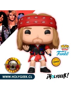 FUNKO POP! Rocks: Guns N' Roses S2 - Axel Rose (1992) 397 CHASE Ver.