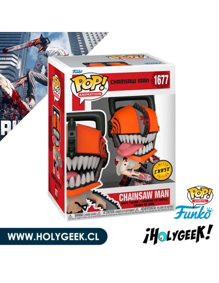 FUNKO POP! Anime: Chainsaw Man - Chainsaw Man CHASE Ver. 1677