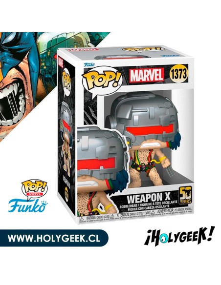 FUNKO POP! HEROES: Marvel - Wolverine 50th - Ultimate Weapon X 1373