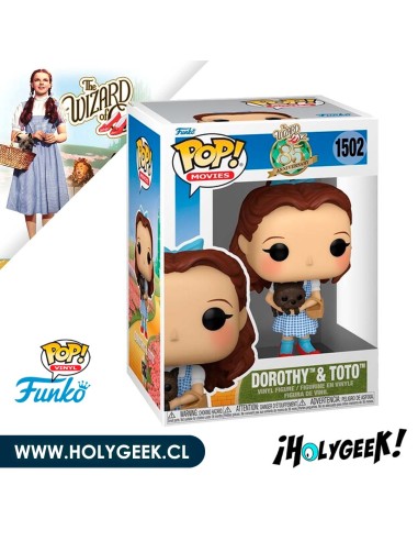 FUNKO POP! & Buddy: Movies: The Wizard of Oz - Dorothy with Toto 1502