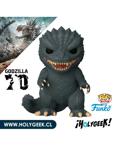 Funko Pop! de Godzilla, con el diseño de su aparición en la película de 1999.