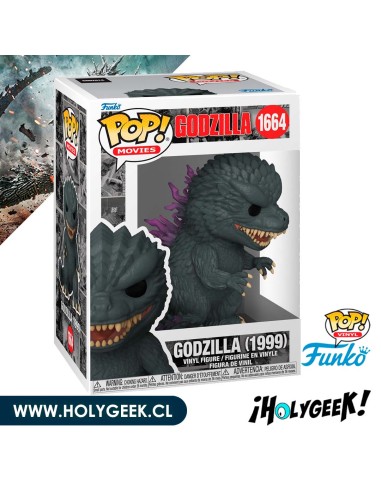 Funko Pop! de Godzilla, con el diseño de su aparición en la película de 1999.