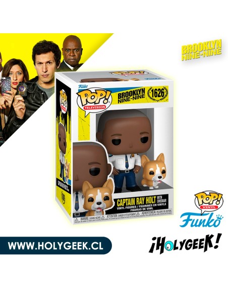 Funko Pop! Television: Brooklyn Nine-Nine - Captain Holt W/Dog 1626